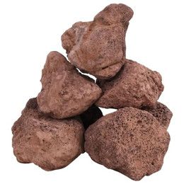 Produktbild von vidaXL Lavagranulat Lavastein Rot 10-30 cm - 25 kg