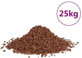 vidaXL Lavagranulat Lavastein Rot 5-8 mm - 25 kg – Bild 1 von 6