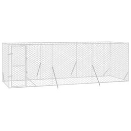 Produktbild von vidaXL Outdoor Hundezwinger mit abschließbarer Tür