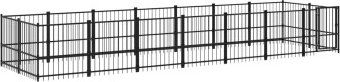 VidaXL Outdoor Hundezwinger Stahl 6,79 m, 1,935 m, 1 m – Bild 1 von 3