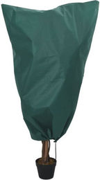 Produktbild von vidaXL Schutznetz Wintervlies mit Kordelzug 12 Stück 70 g/m² 0,8x0,8 m