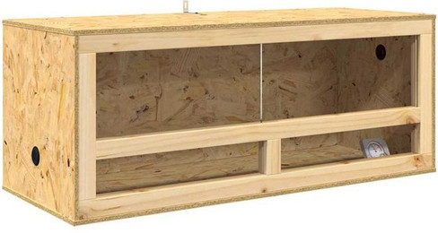 Produktbild von vidaXL Terrarium Terrarium Braun 100 x 40 x 40 cm OSB