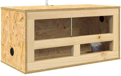 Produktbild von vidaXL Terrarium Terrarium Braun 60 x 30 x 30 cm OSB