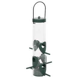 Produktbild von vidaXL Vogelfutterspender 3 Stück Dunkelgrün