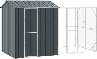 VidaXL Vogelvoliere 2,1 m, 4,21 m, 2,47 m – Bild 1 von 3