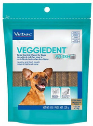 Produktbild von VIRBAC Veggiedent Fresh XS Kaustreifen