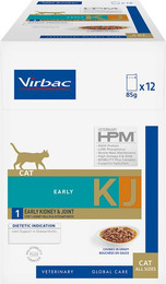 Produktbild von Virbac Veterinary Cat Early Kidney & Joint KJ1 - 12 x 85 g