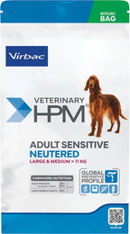 Produktbild von Virbac Veterinary HPM Adult Sensitive Neutered Dog Large & Medium - 12 kg
