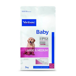 Produktbild von Virbac Veterinary HPM Baby Dog Large & Medium - 12 kg
