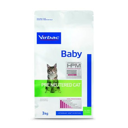 Produktbild von Virbac Veterinary HPM Baby Pre-Neutered Cat - 3 kg