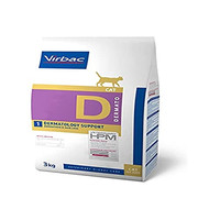 Produktbild von Virbac Veterinary HPM Cat Dermato D1 Diät-Katzenfutter - 3 kg