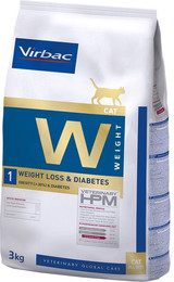 Produktbild von Virbac Veterinary HPM Cat Weight Loss & Diabetes W1 - 3 kg