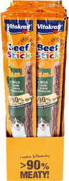 Produktbild von Vitakraft Beef Stick Wild Hundefutter - 50 x 12 g