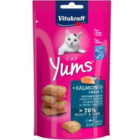 Produktbild von Vitakraft Cat Yums mit Lachs - 9 x 40 g