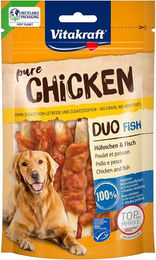 Produktbild von Vitakraft CHICKEN Duo Hühnchen & Fisch MSC - 3 x 80 g