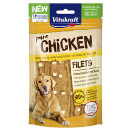 Produktbild von Vitakraft Chicken Filets Hühnchen mit Käsestückchen - 80 g