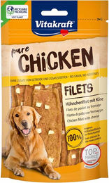 Produktbild von Vitakraft CHICKEN mit Käsestückchen 3x80g