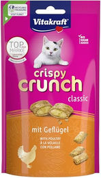Vitakraft Crispy Crunch Katzensnack mit Geflügel - 60 g – Bild 1 von 6