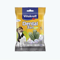 Produktbild von Vitakraft Dental 3in1 Zahnpflegesticks für kleine Hunde - 7 x 120 g