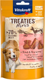 Vitakraft Hundesnack Treaties Minis Rind & Karotte - 8 x 48 g – Bild 1 von 4