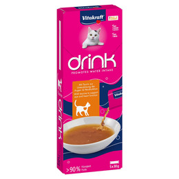 Produktbild von Vitakraft Katzen-Drink mit Huhn und Taurin - 45 x 30 g