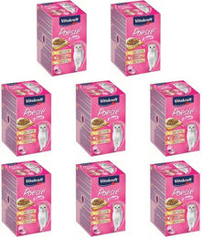 Vitakraft Katzenfutter Poesie Sauce, Multipack, 8x 6 Schalen, Alleinfuttermittel für: Katzen – Bild 1 von 2