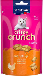 Produktbild von Vitakraft Katzensnack Crispy Crunch mit Geflügel 8x60g