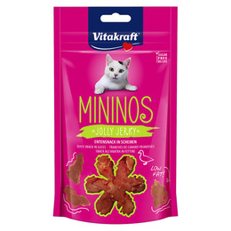 Produktbild von Vitakraft Katzensnack Mininos Entensnack in Scheiben - 40 g