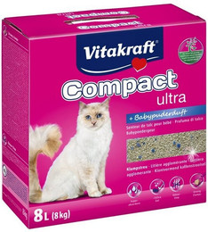 Produktbild von Vitakraft Katzenstreu Compact ultra plus - 8 kg