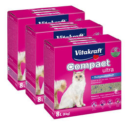 Produktbild von Vitakraft Katzenstreu Compact ultra Plus - 24 kg