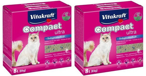 Produktbild von Vitakraft Katzenstreu Compact ultra Plus - 16 kg