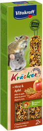 Produktbild von Vitakraft Kleinnager Kräcker mit Hirse & Apfel