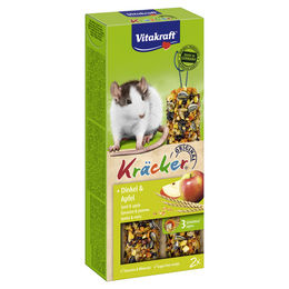 Produktbild von Vitakraft Kräcker Dinkel & Apfel für Farbratten