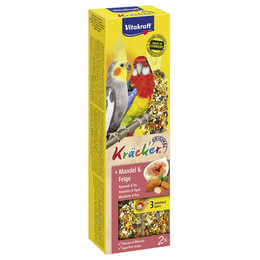 Produktbild von Vitakraft Kräcker Mandel-Feige für Großsittiche - 180 g