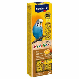 Produktbild von Vitakraft Kräcker mit Ei und Grassamen für Sittiche