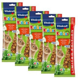 Produktbild von Vitakraft Kräcker Zwergkaninchen Apfel und Dinkel - 5 x 2 Stk.
