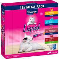Produktbild von Vitakraft Liquid Snack für Katzen - 48 x 15 g