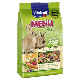 Produktbild von Vitakraft Menu Vital Zwergkaninchen Futter - 3 kg