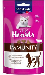 Produktbild von Vitakraft Nassfutter Katze Vita Hearts Immunity, Adult Rind 9 x 40 g