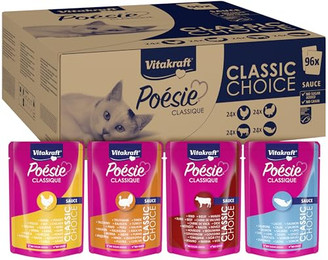 Produktbild von Vitakraft Poésie Classique Nassfutter Katze - 96 x 85 g