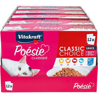 Produktbild von Vitakraft Poesie Classique Sauce MSC - 12 x 85 g