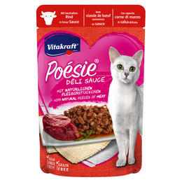 Produktbild von Vitakraft Poésie Délice Rind Katzennassfutter - 23 x 85 g
