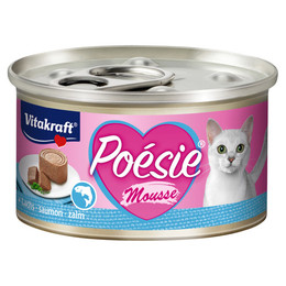 Produktbild von Vitakraft Poésie Mousse Lachs Nassfutter Katze - 12 x 85 g