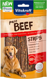 Produktbild von Vitakraft Pure Beef Strips Pansenstreifen vom Rind - 80 g