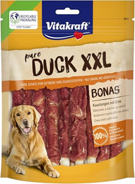 Produktbild von Vitakraft Pure Duck Bonas XXL Kaustangen mit Entenfleisch - 3 x 200 g