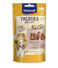 Vitakraft Treaties Minis Leberwurst Hundesnack - 48 g – Bild 1 von 4