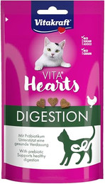 Produktbild von Vitakraft Vita Hearts Digestion Katzensnack mit Huhn - 40 g