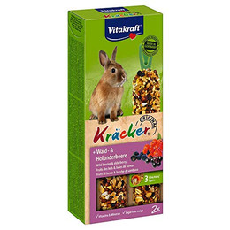 Produktbild von Vitakraft Zwergkaninchen Kräcker mit Wald- & Holunderbeere