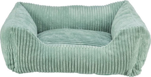 Produktbild von Vital Bett Jonna, Cordplüsch, eckig, salbei