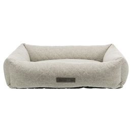 Produktbild von Vital Bett Noah, eckig, hellgrau